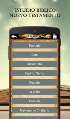 Estudio Bíblico NT android App screenshot 0