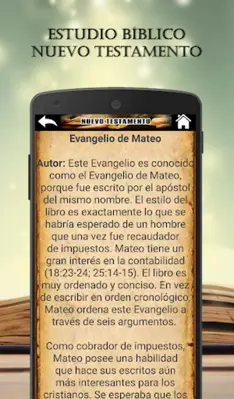 Estudio Bíblico NT android App screenshot 4